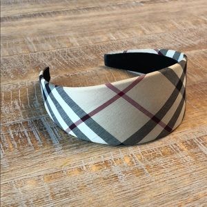 Burberry Plaid Headband